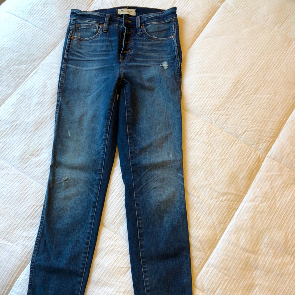 Madewell 10” High-Rise Skinny Jeans